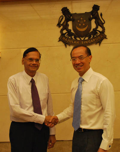 GL discusses enhanced Singaporean role in Lankan economy